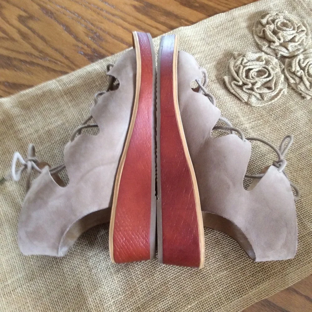 Lucky Brand LP-Hipsta Gladiator Sandals, Sz 7.5